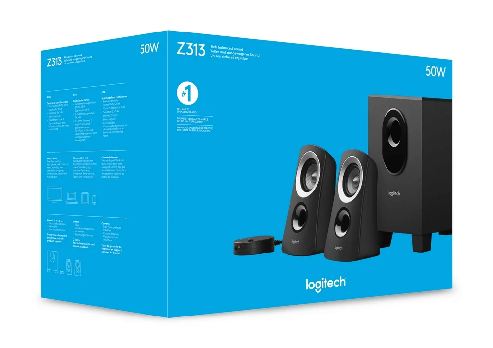 Logitech Z313 Speaker System (980-000413)