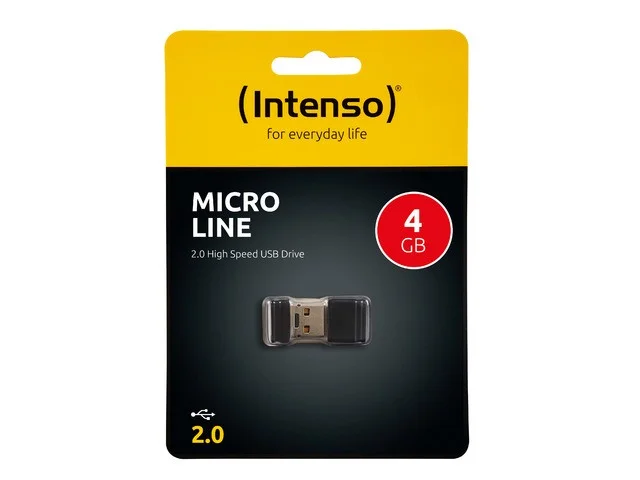Usb-Stick  4gb Intenso 2.0 Micro Line