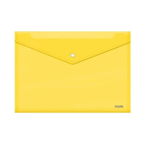 Sobres Polipropileno Broche Amarillo Folio Apaisa.