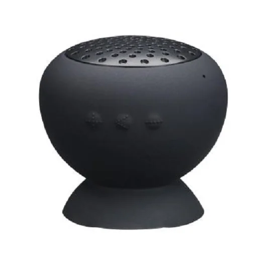 Mini Coluna+Ventosa Bluetooth Preto