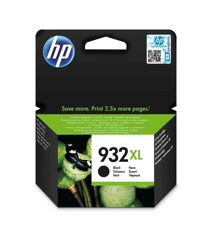 Hp Cartucho de Tinta Original 932xl de Alta Capaci