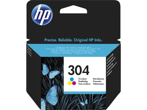 Hp Cartucho de Tinta Original 304 Tricolor