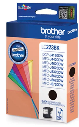 Brother Lc-223bkbp Negro Cartucho de Tinta