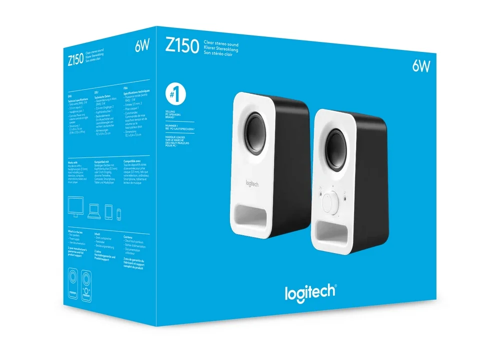 Logitech Z150 Pc Lautsprecher 3 Watt (980-000815)