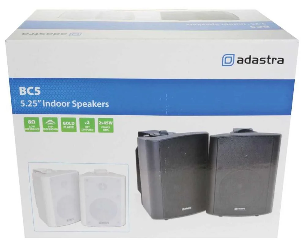 Colunas 5.25" 90w Max Stereo Serie Bc Branco 2pcs