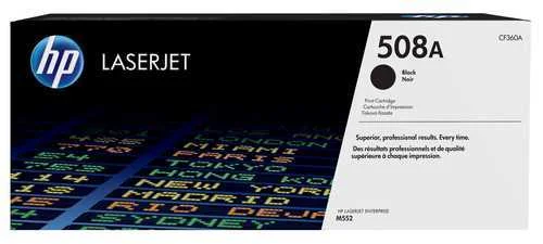 Hp Toner Cart. Cf360a (508a) F?r Lj Enterprise M552dn/ M553n/M553dn/M553x Black