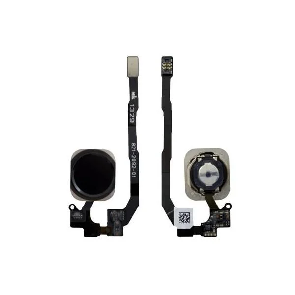 Flex Bot&atilde;o Home iPhone Se Preto