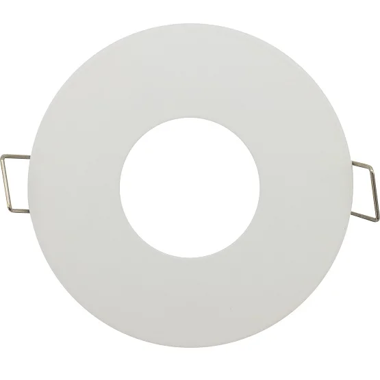 Aro M&oacute;vel Redondo 30&ordm; Aluminio Gu10 Branco