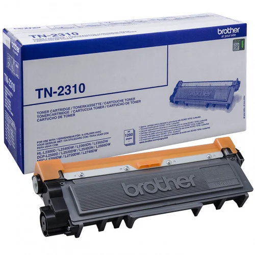 Brother Tn-2310 T&oacute;ner de L&aacute;ser 1200p&aacute;ginas Negro T