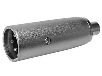 3p Xlr Plug To Rca Socket