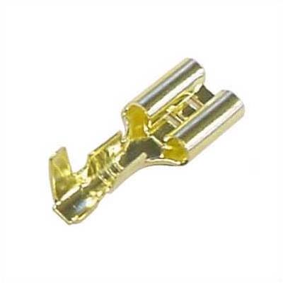 Terminal Plano No Aislado de 6,3 Mm
