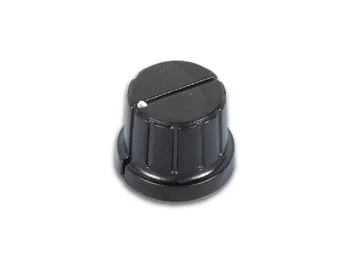 Button (Black With White Point 20.8mm/6mm)