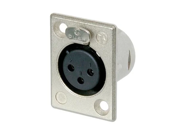 Neutrik - Conector Montagem Xlr  3-Cont. F&ecirc;mea