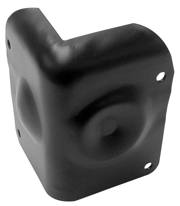 Speaker Cabinet Corner  Black Metal  50 X 70mm X .