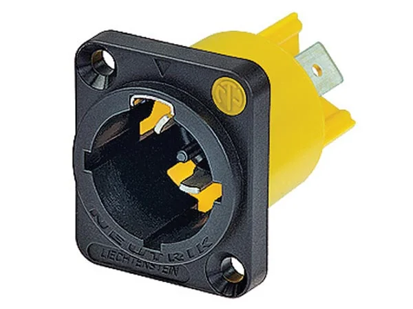 Neutrik - Powercon True1 16 a  Mains Chassis Male