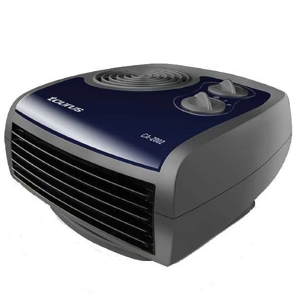 Ca-2002 1000w Fan Heater (Black/Blue) - Taurus