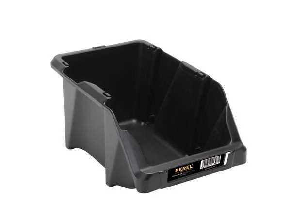 Caixa de Arruma&ccedil;&atilde;o - 152 X 245 X 122 Mm - 4 L - Preto