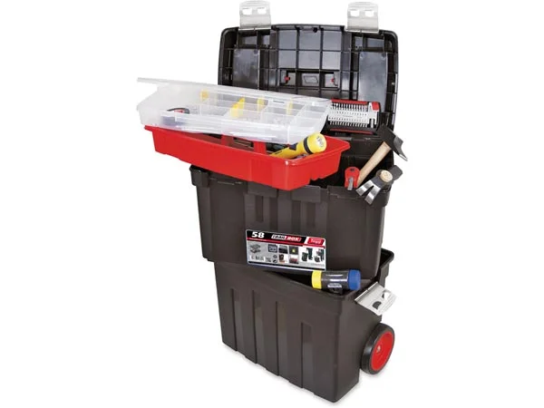 Mala de Ferramentas com Rodas 470 X 290 X 630 Mm