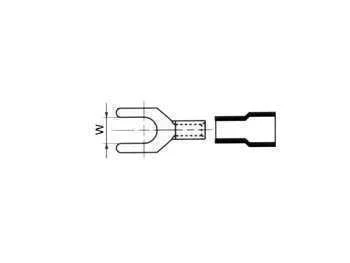 Terminais 3.7mm Tipo Forca