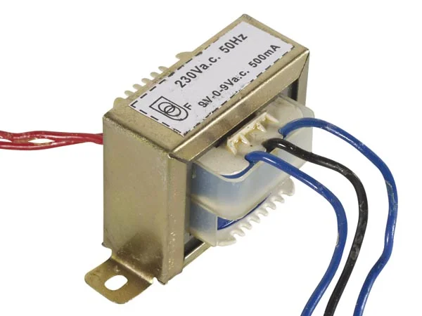 Transformador Aberto 9va 2 X 9v 500ma