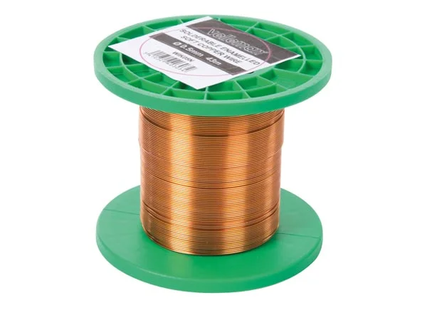 Fio P/ Bobinagem 0,5mm - 43m - 3,7 Ohm
