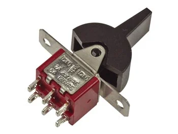 Interruptor Vertical Pcb - (On)-Off-(On)