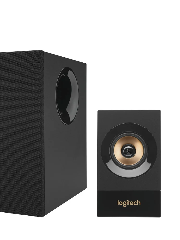 Colunas Logitech Z533 Stereo 2.1 120w Peak / 60w Rms Preto