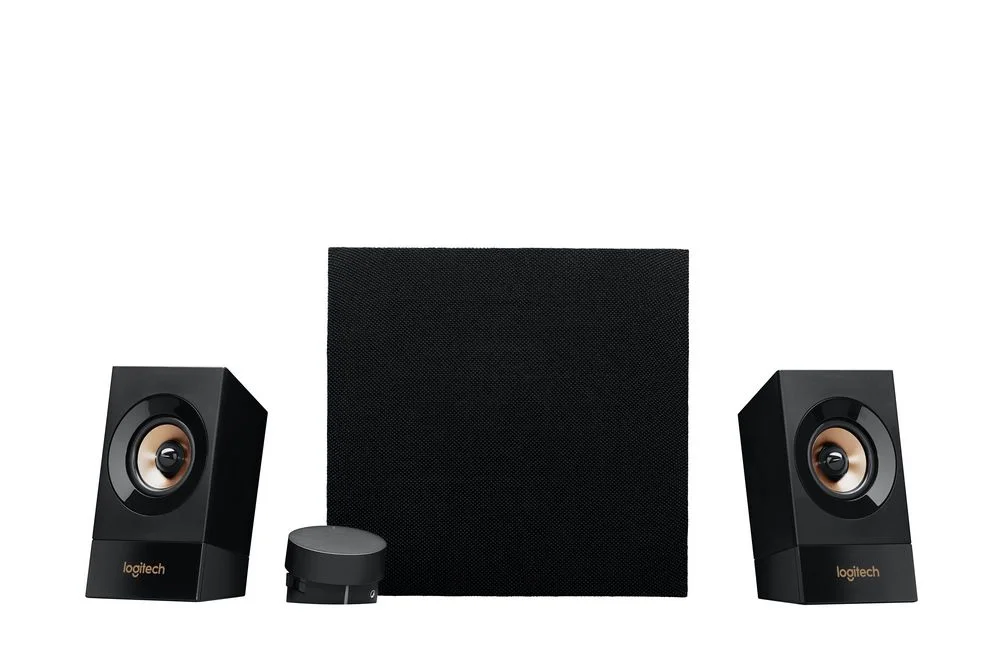 Colunas Logitech Z533 Stereo 2.1 120w Peak / 60w Rms Preto