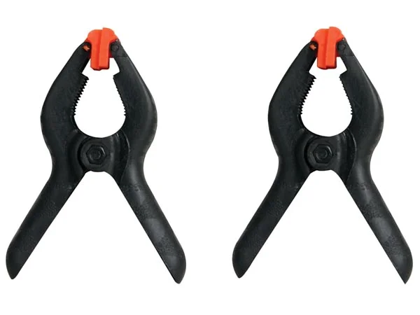 Clip de Resorte de Pvc - 4' - 2 Piezas