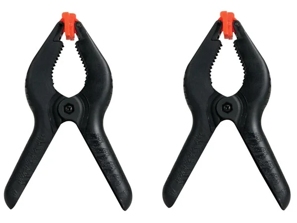 Clip de Resorte de Pvc - 6' - 2 Piezas
