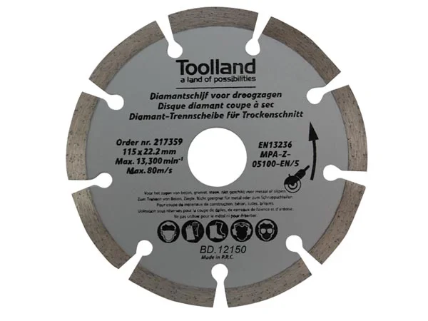 Diamond Disc Set - 150 Mm - Segmented - 2 Pcs