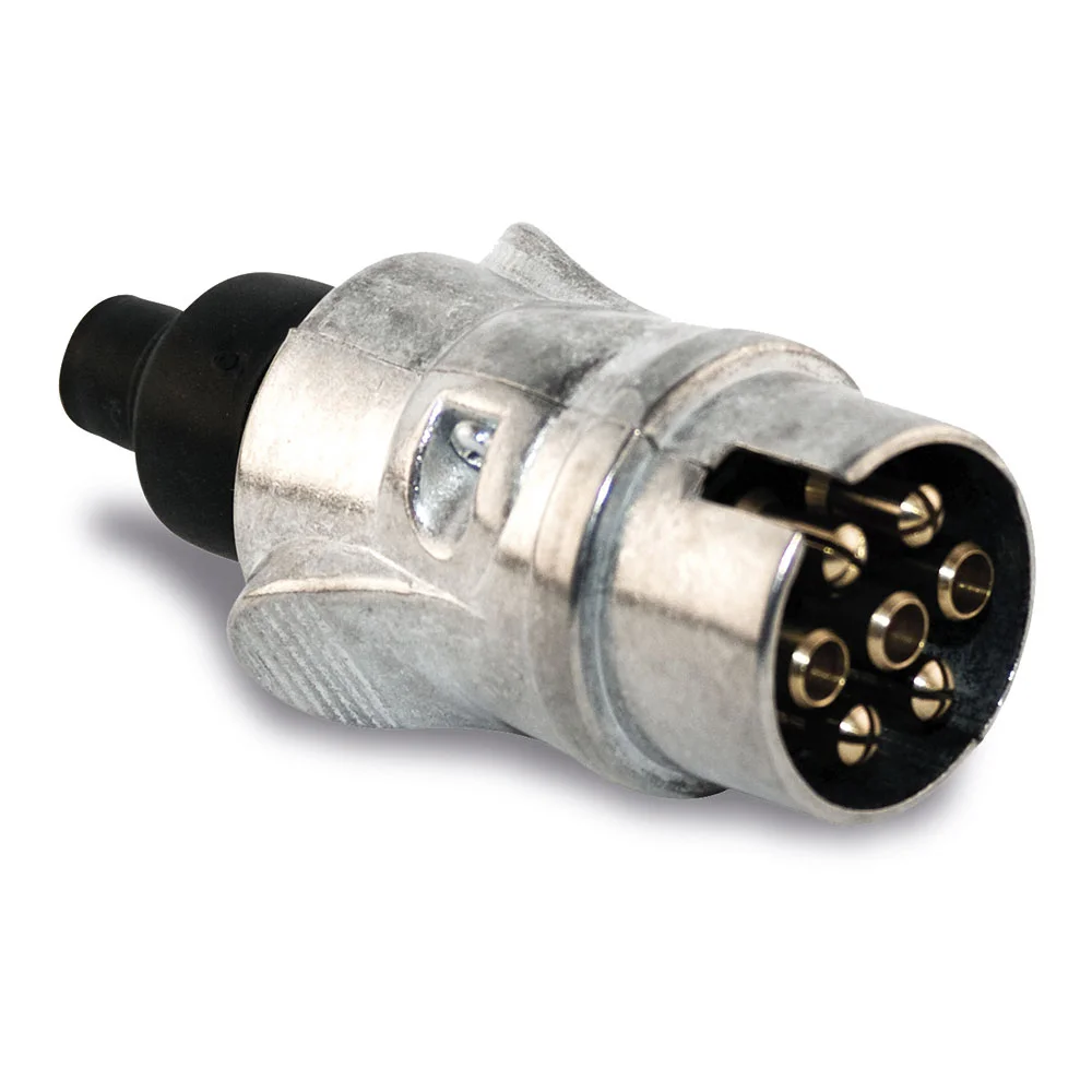 Clavija Macho Aluminio 7 Polos Remolque   33.5652
