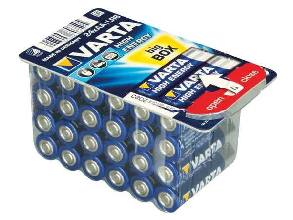 Pack 24 Pilhas 1 5v Alcalinas Lr6 Aa