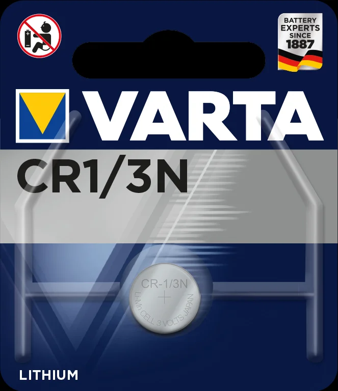 Pilha Varta Lithium Cr11108 - Cr1/3n 3v (Bl&iacute;ster .