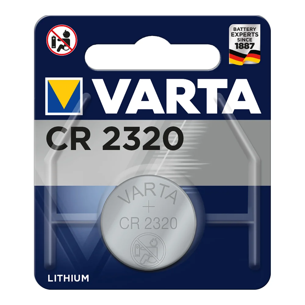 Pilha Varta Lithium Cr2320 3v (Blister 1 Unid.) &Oslash;23x2,0mm