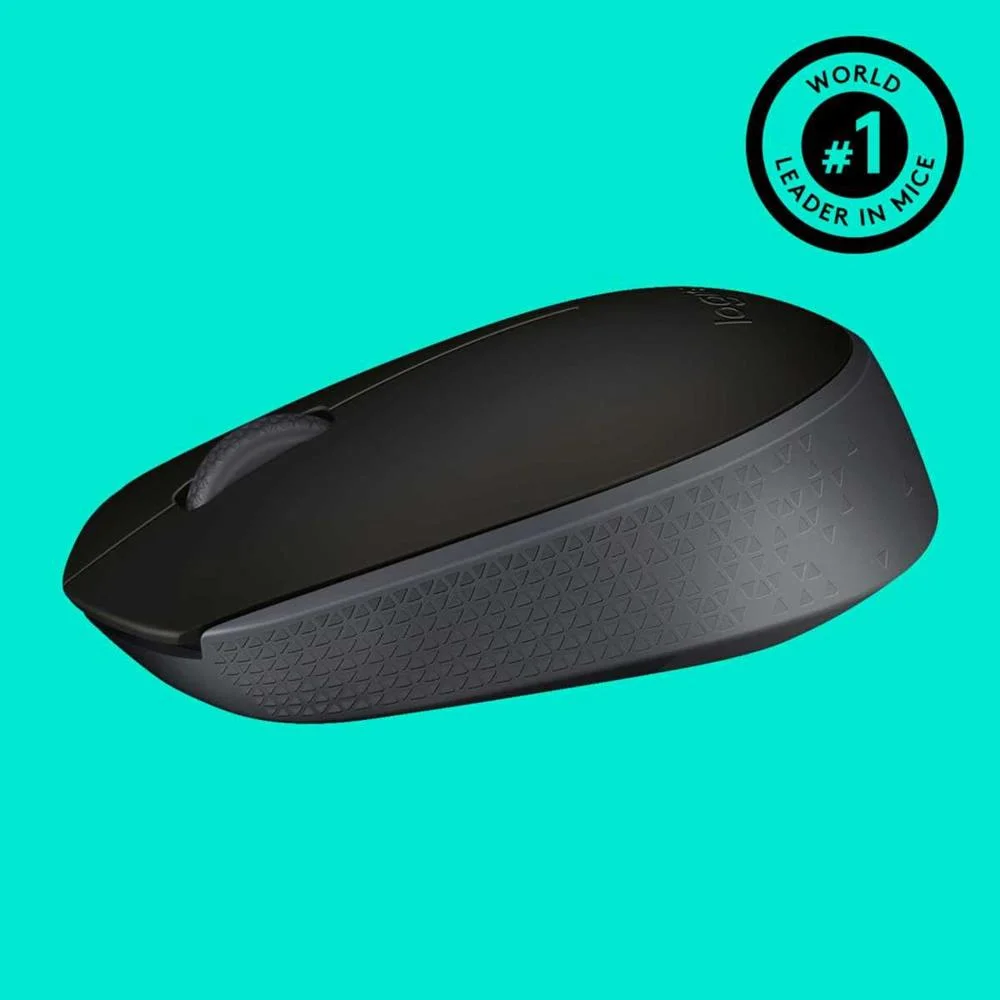 Raton Optico Logitech B170 Wireless Negro