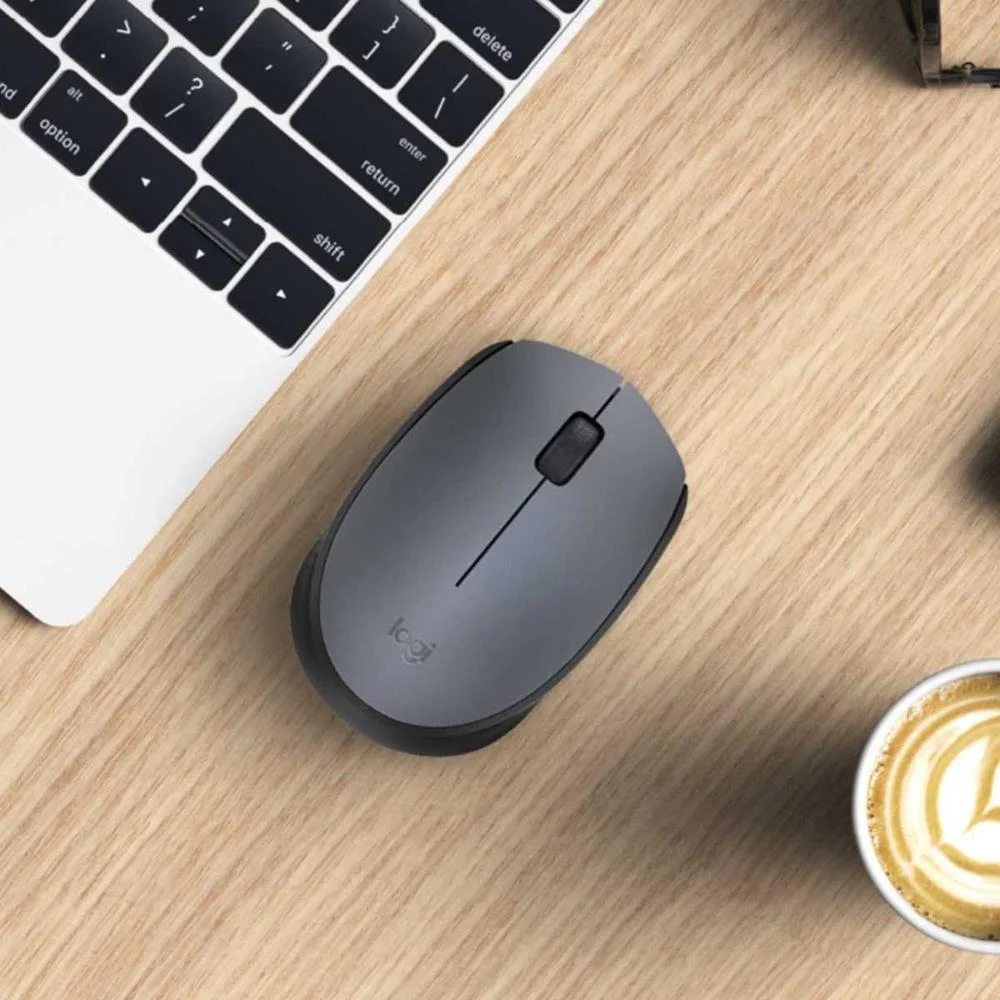 Rato &Oacute;ptico Logitech M170 Wireless 1000dpi Cinza/Preto