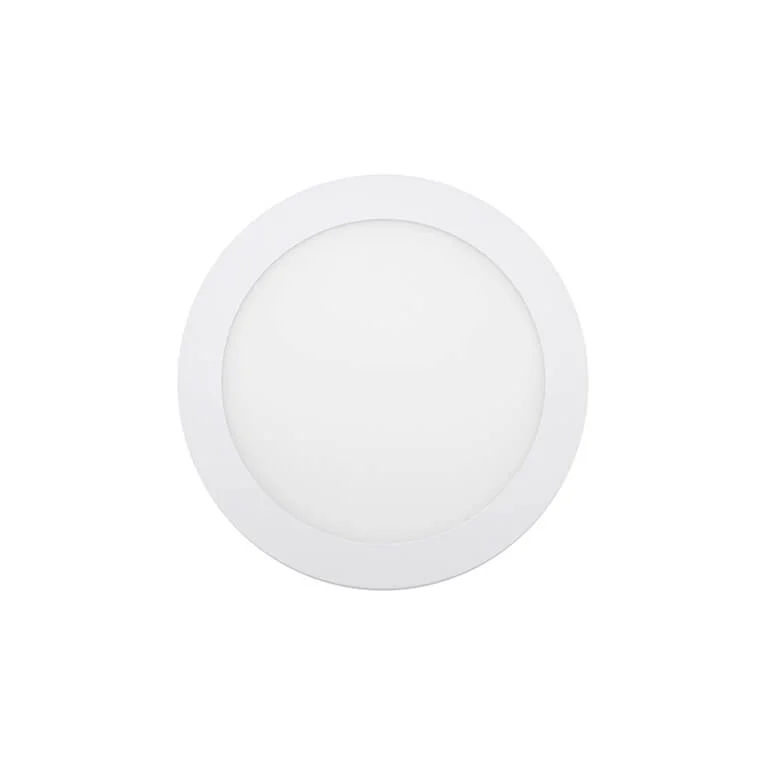 Painel LED 12w 4000k Redondo Branco
