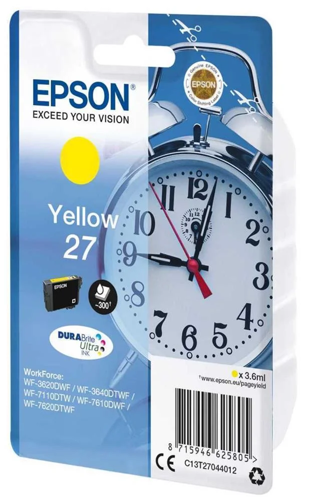 Epson 27 - Yellow - Original - Ink Cartridge