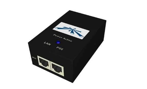 Adaptador Poe-24-24w Poe 24v 24w Preto - Ubiquiti