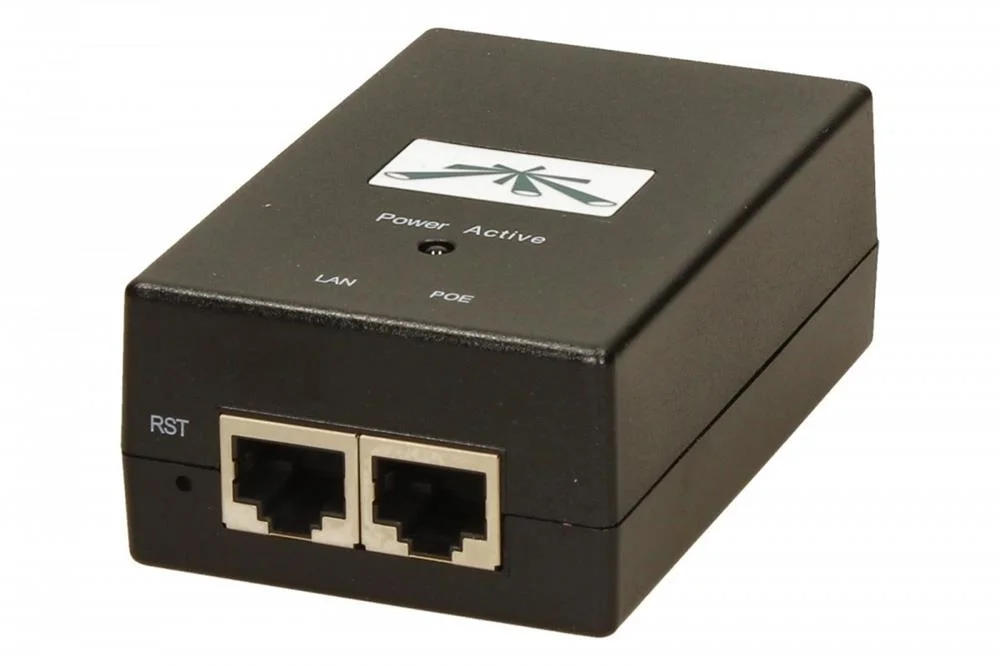 Adaptador Poe-24-24w Poe 24v 24w Preto - Ubiquiti