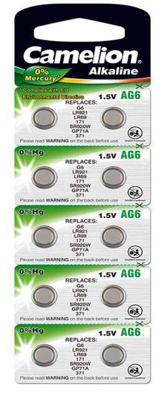 Pila Bot&oacute;n Alcalina Lr69 1.5v 0% Mercurio (10 Pcs.