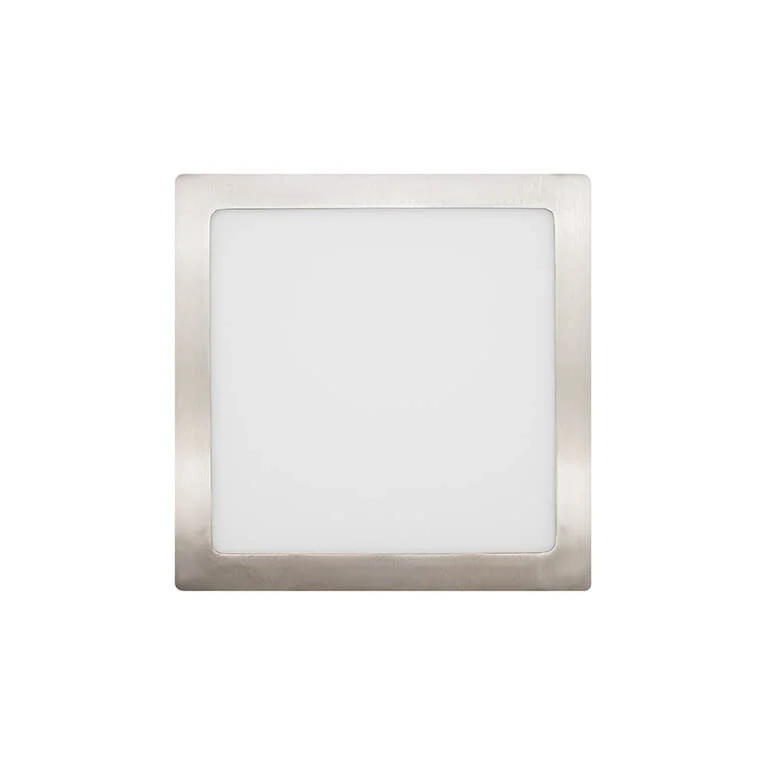 Led Painel Saliente Quadrado Niquel 24w 6000k
