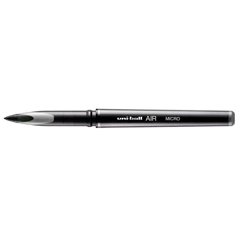 Uni Uba-188m, Caneta Retr&aacute;til, Preto, Preto, Pl&aacute;s.