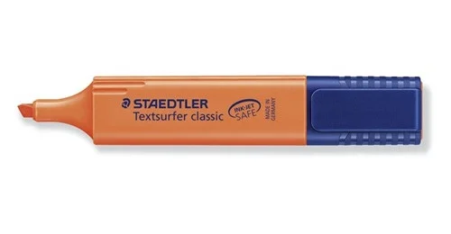 Marcador Fluorescente Textsurfer 1-5mm Laranja