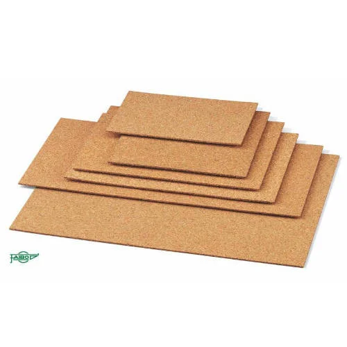 Caja de 10 Laminas de Corcho de 4 Mm. 30x40 Cm. F.