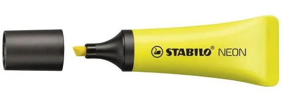 Marcador Fluorescente Neon Tra&ccedil;o 2/5mm. Stabilo