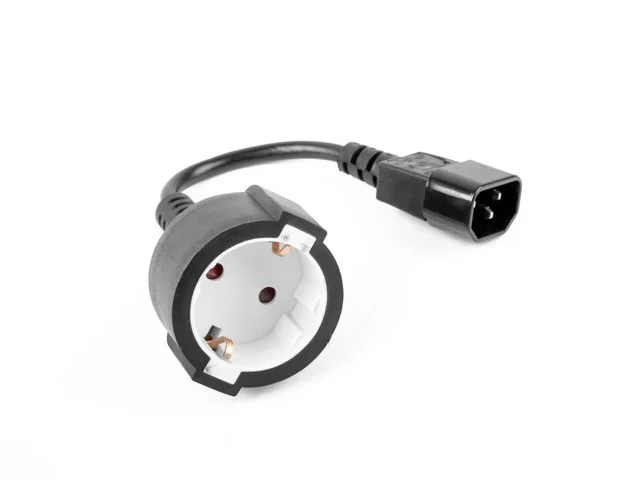Cable Alimentacion Gembird Adaptador C14 Macho a .