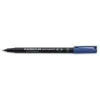 Marcador Lumocolor Permanente 0,4mm Azul Staedtler