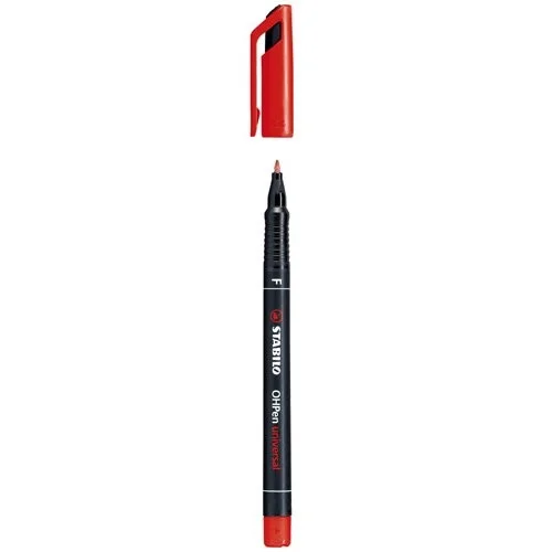Rotulador Permanente Stabilo Ohpen Rojo  A+)